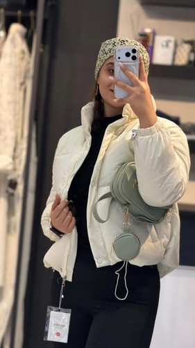 کاپشن وارداتی دخترانه سایز S L XL 2XL
