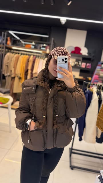 کاپشن وارداتی دخترانه سایز ۴۴