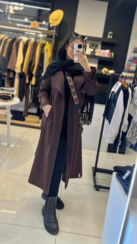 بارونی بلند فری سایز مناسب برای سایز ۴۶