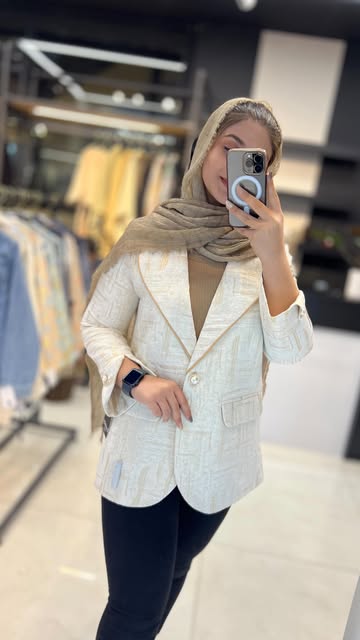 کت تک دکمه زنانه سایز ۳۸ الی ۴۸