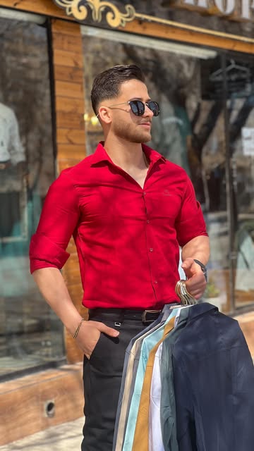 پیراهن آستین بلند جودون مردانه