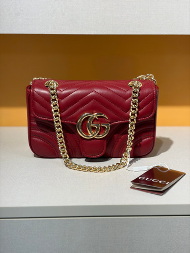 کیف دوشی زنانه برند GUCCI مستر مشابه نمونه اصلی
