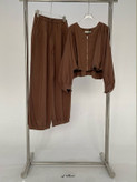 ست بامبر شلوار زنانه النکا جنس مودال