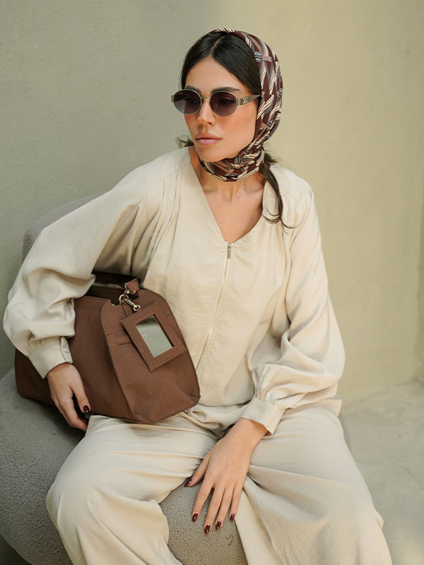 ست بامبر شلوار زنانه النکا جنس مودال