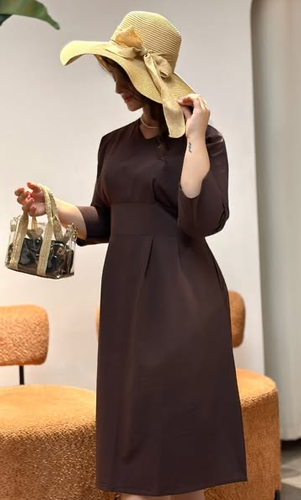پیراهن بلند لینن زنانه بسیار سبک و خنک