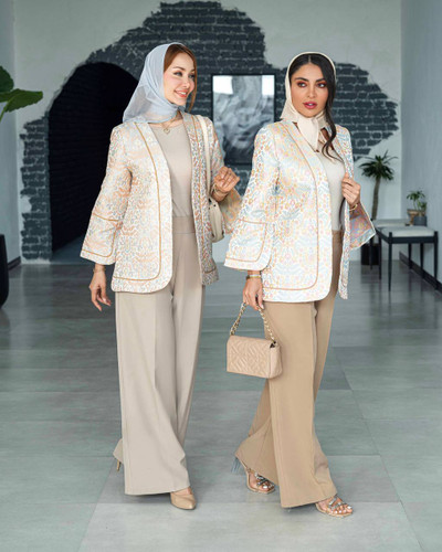 کت ژاکارد ترک