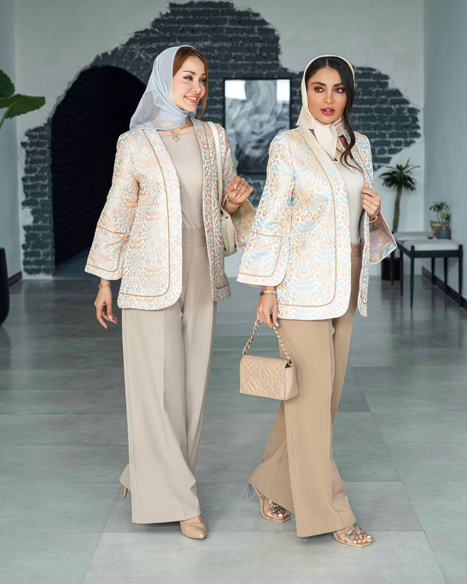کت ژاکارد ترک