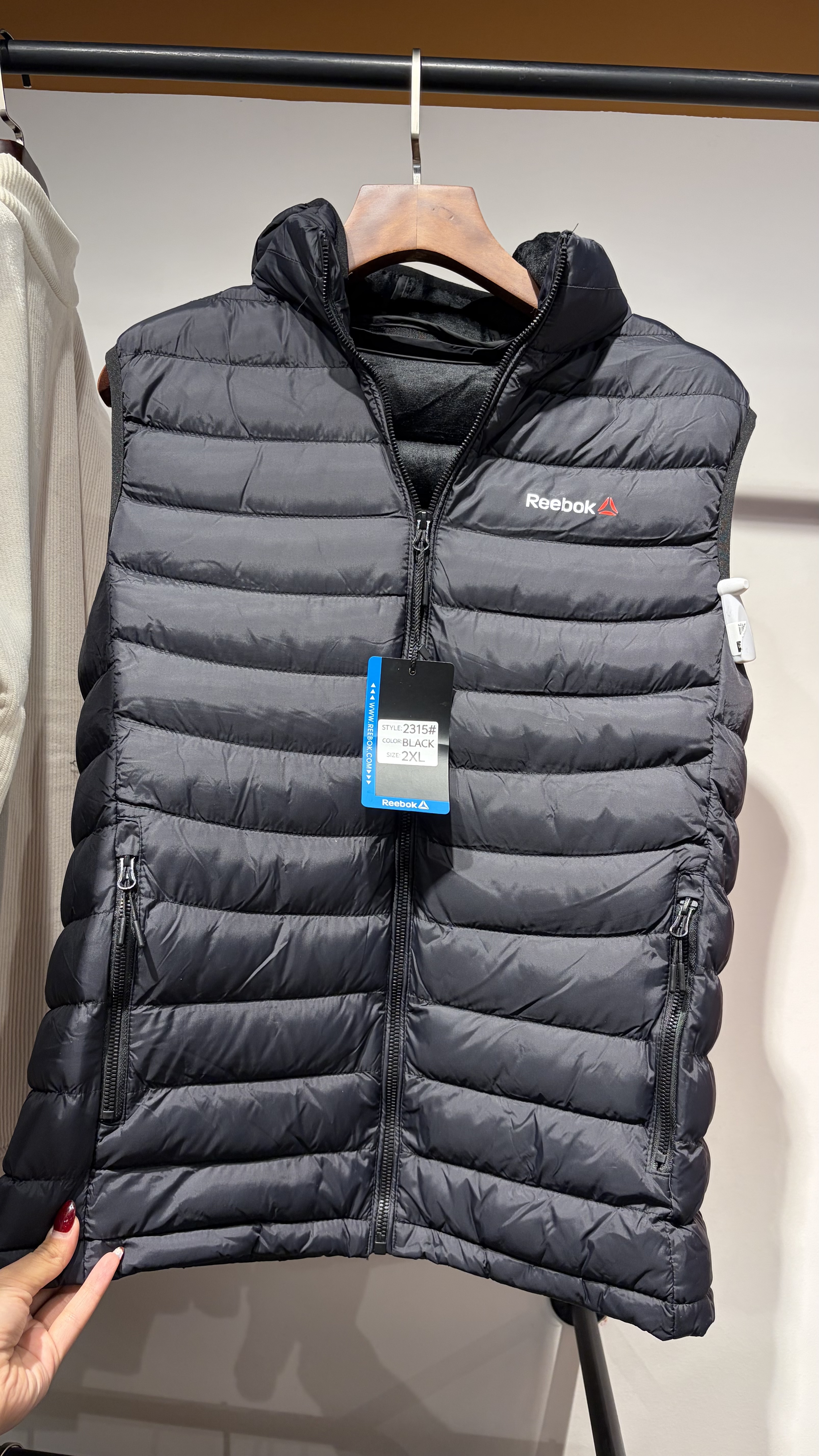 پافر وارداتی مردانه Reebok